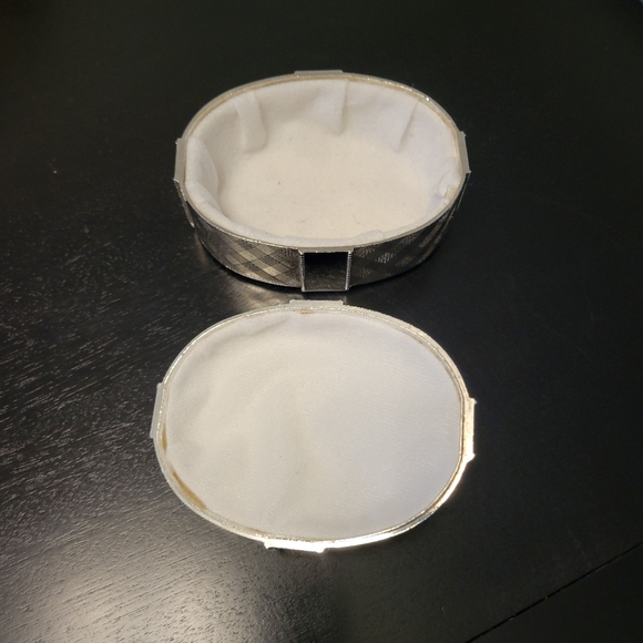 Silver Plated Zinc Trinket Box - Picture 5 of 6